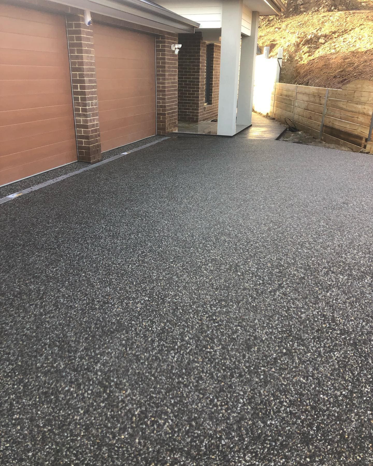 Coloured Concrete Outdoor Area