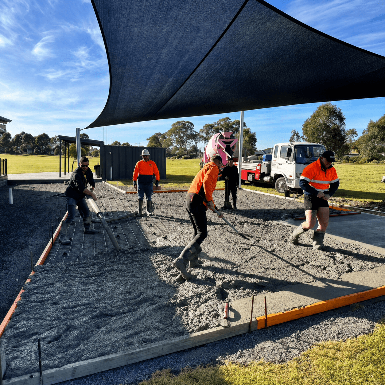 Urban Concrete Solutions concreting project in Melbourne